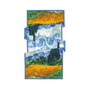 Van Gogh Loạt Tranh Sơn Dầu Bầu Trời Đầy Sao Khăn Choàng Siêu Lớn Chống Nắng Khăn Tắm Biển Nhẹ Phong Cách Mới Vào Mùa Xuân Và Mùa Hè