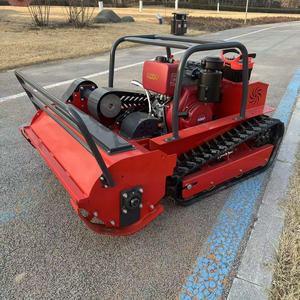 <span class=keywords><strong>Tondeuse</strong></span> à gazon à fléaux 800 mm 1000 mm 1200 mm RC <span class=keywords><strong>Tondeuse</strong></span> à gazon robotisée à chenilles diesel pour la coupe de l'herbe - Product Image 5