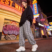 Pantalones de Pierna Recta de Lujo, Blancos, 100% Algodón, Ecológicos, Transpirables, con Logotipo Completo, Impresión Digital, Estilo Hip Hop, Primavera, ODM