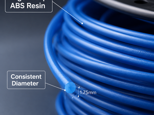 OEM Verfügbar ABS 1,75mm 1KG 3D-Drucker Filament Hitzebeständig Zertifiziert Mehrfarbig für Prusa Engineering Moulding - Product Image 2