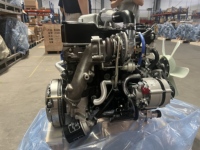Mesin Diesel Kendaraan Jalan Raya Isuzuu 4JA1/4JA1T 2.5L 76kW 103hp 3600rpm Injeksi Langsung Motor Tenaga untuk Truk Pikap Van Ringan