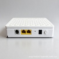 Modem Fiber Optik Xpon HG8310M dengan Dua Port 100M dan Dua Port 1G Desain Berbentuk Belah Ketupat Asal Cina Garansi Tiga Bulan