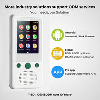 Lecteur MP4 avec écran tactile de 2,4 pouces, radio FM, 1+8 Go, contes pour enfants, audio/vidéo portable, anglais, HiFi sans perte, haut-parleur puissant, OEM/ODM Android