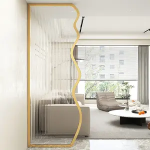 Modern Metal Frame Screen Partitions Home Furniture Wall Panels Iron Screens & Room Dividers