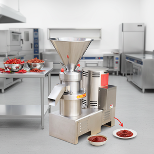 Molino Coloidal Comercial Vertical <span class=keywords><strong>de</strong></span> Acero Inoxidable para Chiles, Máquina Multifunción para Moler Mantequilla <span class=keywords><strong>de</strong></span> Maní - Product Image 1