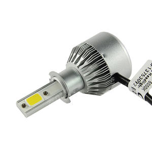 Autodragons 2PCs C6 Car LED Headlight Kit COB H1 72W 7600LM Bombillas de luz blanca Bombilla Lámpara antiniebla - Product Image 5