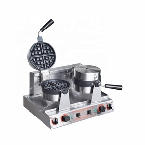 Double <strong>Rotary</strong> Waffle Maker Kitchen <strong>Machines</strong> Product - Product Image 2