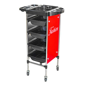 पहियों पर भंडारण ट्राली हेयर सैलून ट्राली रोलिंग गाड़ी सैलून फर्नीचर सौंदर्य बाल सैलून उपकरण - Product Image 4