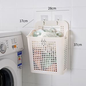 Parete Commercio All'ingrosso di Vestiti <span class=keywords><strong>Sporchi</strong></span> Colorful Multi-funzionale Portatile Manico Lungo PP Cestino Di Lavanderia di Plastica Paniere - Product Image 3