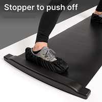 Tapis de patinage de vitesse en PVC pour l'exercice à domicile Hockey Skate Training Slide Board disponible à la vente