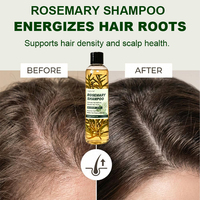Shampoo au romarin pour renforcer les racines des cheveux, prévenir la casse et favoriser la croissance des cheveux