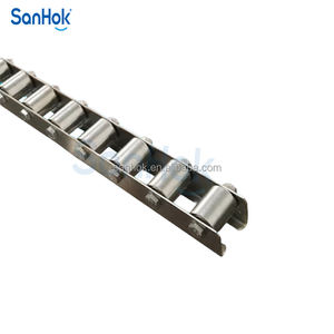 SK-2025SUS Verstelbare Snelheid Zware Stalen Transportband Glijrol Geleiderail Hoge Laadcapaciteit Rubberen Wielen Nieuwe Productie - Product Image 2