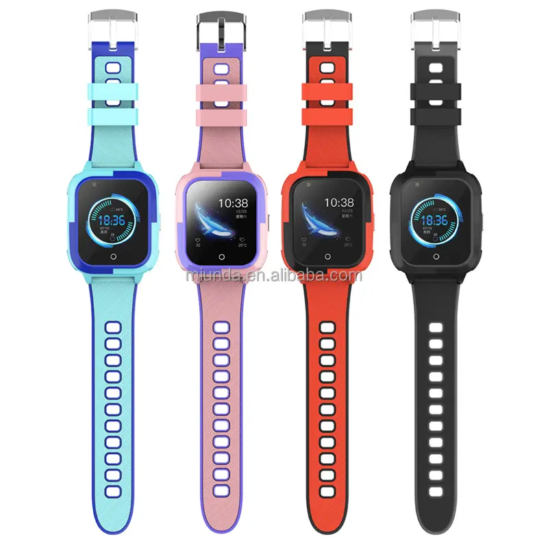 Hot Selling Custom Kids Smart Watch Met Wifi Waterdichte Camera Gps Sos Calling 4G Smart Watch Met Afstandsbediening