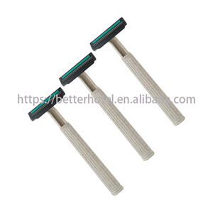 Dùng một lần xử lý Twin <span class=keywords><strong>Blade</strong></span> nhựa dao cạo - Product Image 4