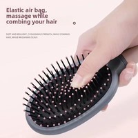 Peigne en plastique à coussin d'air, démêlant et massant, pour volume et crête haute, pour tous les types de cheveux - Vente directe usine