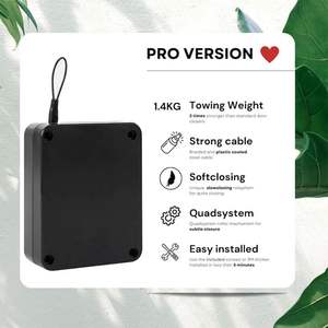 Ferme-<span class=keywords><strong>porte</strong></span> automatique à capteur sans perçage pour portes battantes et coulissantes résidentielles et commerciales, moyenne puissance 600N - Product Image 3