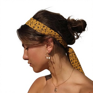 Fashion Printed Cotton Bandana Custom Design <b>Head</b> <b>Wrap</b> Neck Scarf Wholesale - Product Image 1