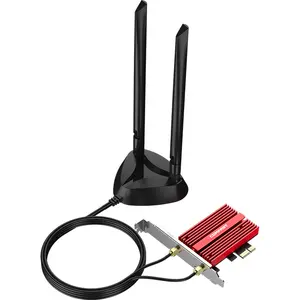 COMFAST CF-AX210 vPro Plus WiFi 6 Card BT5.1 AX 3000 Mbps Dual Band 5.GHz/2.4GHz PCI-E Wireless WiFi Network Adapter Card