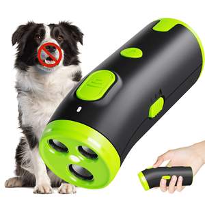 TecnoDog Repelente Ultrasónico para Perros, Recargable, Portátil, para Exteriores, Campamento, Entrenador de Mascotas, Morado, Verde, Naranja, Modelo TD 0001 - Product Image 2