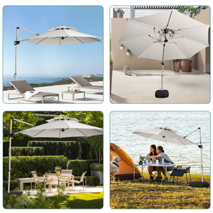 Ngoài trời lớn Roman ô không thấm nước vườn Patio dù che đứng UV bảo vệ phòng khách siêu thị cantilever ô - Product Image 6