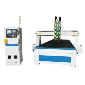 3D Cnc Router Metal gravür kesme freze makinesi için ahşap alüminyum 1645