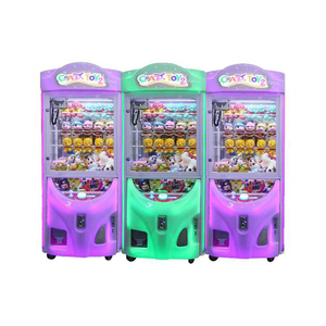 Fabricantes Ventas directas de buena calidad Máquina de juego de redención que funciona con monedas Máquina de juego colgante de garra de juguete loco - Product Image 6