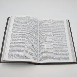 चीन कारखाने अनुकूलित बाइबिल मुद्रण पवित्र बाइबिल पुस्तक मुद्रण