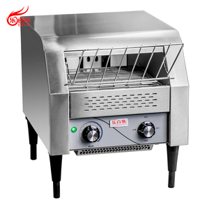 Tostadora de Pan Eléctrica Comercial de Alta Resistencia, Velocidad de <span class=keywords><strong>la</strong></span> Cinta Ajustable, 150 Rebanadas/Hora, para Restaurante, Panadería, Hotel CT-1 - Product Image 3