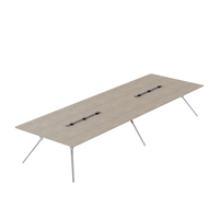 Grande table de conférence modulaire à la mode moderne Mobilier de salle de réunion pour 4 8 10 12 personnes Réunions pour la maison et l'école