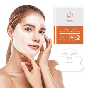 Favorito coreano G collagene maschera di sollevamento viso rassodante viso con collagene peptidi per Anti-invecchiamento del collagene idratante foglio maschera - Product Image 2