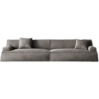 Ensemble de canapé modulable moderne et minimaliste, blanc, design européen simple avec mousse rafraîchissante, meubles de salon pour hôtel et villa