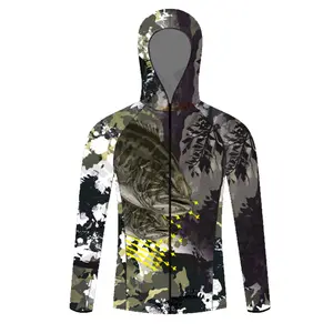 Turnuva uv koruma hızlı kuru nefes uzun kollu coolmax özel deniz balıkçılık gömlek balıkçılık kıyafeti hoodie