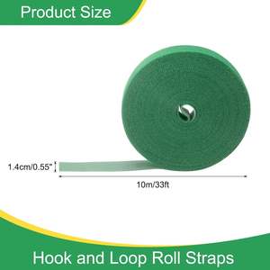 Cintas de Velcro Reutilizables, Resistentes al Calor, Ecológicas, Autoadhesivas, de Doble Cara, para Cables de Nailon - Product Image 2