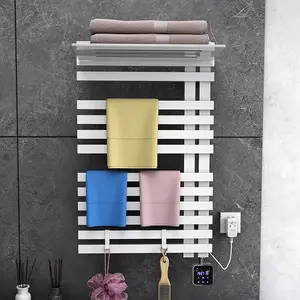 Stendino per radiatore riscaldante a parete asciuga asciugamani per la sterilizzazione domestica portasciugamani elettrico da bagno in alluminio