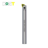 Porte-outil en acier au tungstène KONT à mailles haute vitesse, anti-vibration, pour alésage, OEM S20R/S25S-MWLNR08, pour tournage de trous intérieurs en forme de pêche