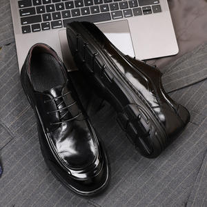 Chaussures en maille noire pour hommes, de haute qualité, faites à la main, respirantes, imperméables, légères, avec soutien de la voûte plantaire, chaussures décontractées pour mariage - Product Image 2