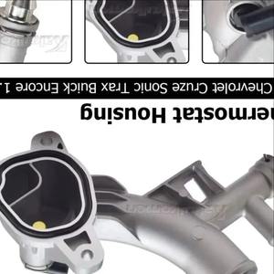 Boîtier de thermostat de refroidissement en aluminium pour <span class=keywords><strong>Chevrolet</strong></span> Cruze Sonic <span class=keywords><strong>Trax</strong></span> Buick Encore 1.4L 25193922 55565334 - Product Image 5