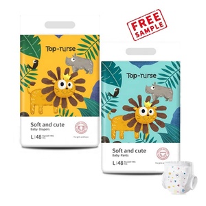 Wholesale OEM/VCare Baby Diapers Made China ECO-Friendly Recycled Non-Woven Fabric 3D Leak Prevention <b>Magic</b> <b>Tape</b> Certified Sizes - Product Image 6