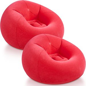 Sofá Inflable Individual Moderno para Adultos, Plegable, Suave, Aterciopelado, para Uso en Exteriores, de PVC, Cómodo, Precio al por Mayor - Product Image 1