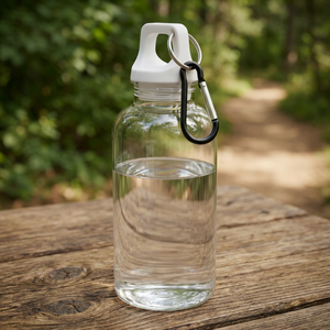 Borraccia Certificata da 400ml per Purificazione Acqua Outdoor, in Plastica Riciclata, Modello 100778-6 Oregon Moschettone, Borraccia Riciclata RCS - Product Image 3