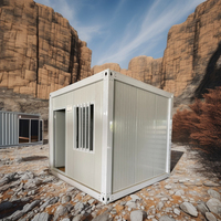 Maison-conteneur de bureau modulaire moderne préfabriquée avec panneau sandwich en acier personnalisable pour une utilisation en extérieur