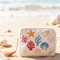 Pochette à fermeture éclair dorée pour tuiles de Mahjong, en velours de coton doux, organisateur d'accessoires de Mahjong, sac de rangement pour pièces de jeu