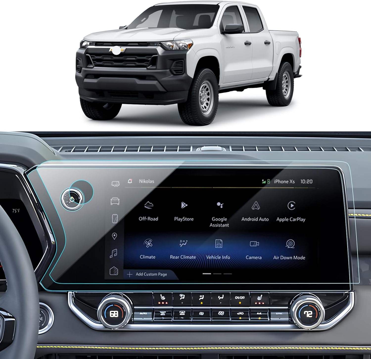 Para Chevy Colorado 11,3 pulgadas navegación 2024