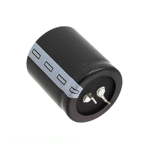 ตัวเก็บประจุแบบมีรูรับแสง2200 uF ของแท้2200 uF 20% 200V B43305B2228M000 - Product Image 1