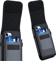 Étui de téléphone robuste en nylon extra large avec clip de ceinture, étui magnétique compatible avec Blu G93 G73 G33 G53 G63 G50 G40
