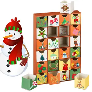 Kerst Adventskalender Sok 24 Lades Doos Lege Groothandel Kids Sok Adventskalender Countdown 24 Dagen Adventskalender Box