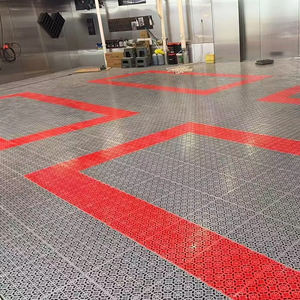 Tapis de sol pour lavage de voiture en nouveau matériau de 1,8 cm, sans creusement requis, grille en plastique PP. - Product Image 1