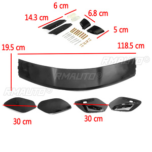 Alerón Trasero Negro para Mercedes Benz Clase A W176 A250 A45 A180 A200 AMG 2013-2018 W177 A35 A180 A220 A260 2019+ - Product Image 5