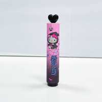 Ensemble de 6 surligneurs Dark Cat Dark Series, marqueurs pastel doux pour les notes de cours, la planification, le journalisation, les fournitures scolaires esthétiques