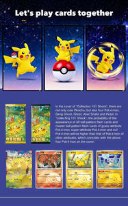 Cartes de Collection Pokémon Officielles sous Licence 151 - Version Chinoise Simplifiée - Pack Supplémentaire Volume 151 - Carte de Combat - Product Image 6